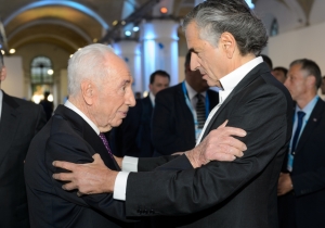 Shimon Peres at 12th YES Annual Meeting
