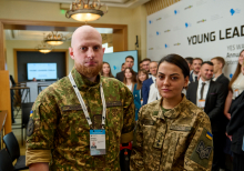 Форум молодих лідерів під час "YES WAR ROOM. "Майбутнє вирішується в Україні" (8-9 вересня 2023 року)