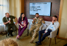 Форум молодих лідерів під час "YES WAR ROOM. "Майбутнє вирішується в Україні" (8-9 вересня 2023 року)