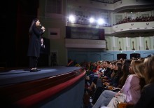 Public lectures by artist Marina Abramovic