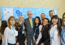 Young participants of the 12th Yalta European Strategy Annual Meeting