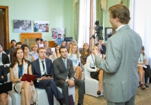 Young participants of the 9th Annual Meeting of YES