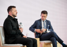 A Conversation with the President of Ukraine Volodymyr Zelenskyy during YES 2025
