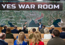 Відкриття YES WAR ROOM "Майбутнє вирішується в Україні" - YES WAR ROOM