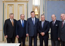 Meeting of the Board of Yalta European Strategy with the leadership of Ukraine and political leaders