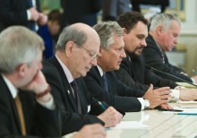 Meeting of the Board of Yalta European Strategy with the leadership of Ukraine and political leaders