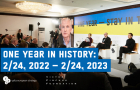 One Year in History: 24.02.2022 - 24.02.2023. Discussion during Informal YES Gathering in Kyiv