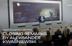 Closing remarks by Aleksander Kwaśniewski. YES2026